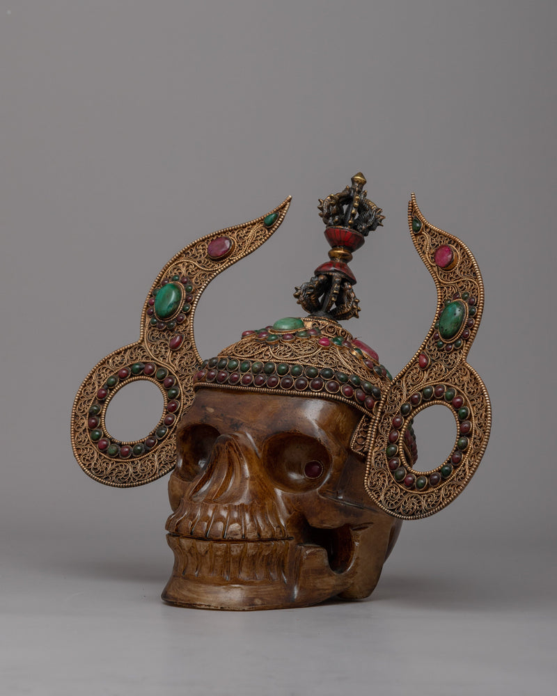Tibetan Skull Decor | Channeling the Essence of Mortality