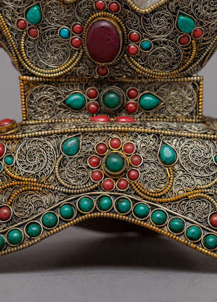 Handcrafted Copper Kapala Skull | Fusion of Artistry and Spirituality