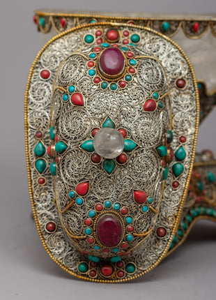 Handcrafted Copper Kapala Skull | Fusion of Artistry and Spirituality