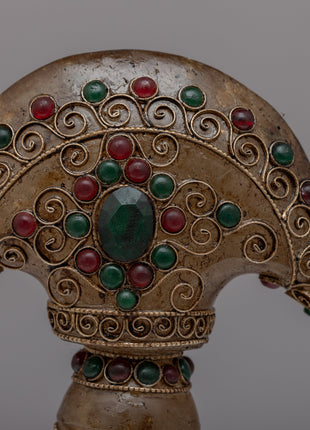 Buddhist Ceremonial Knife | Handcrafted Phurba for Spiritual Ritual