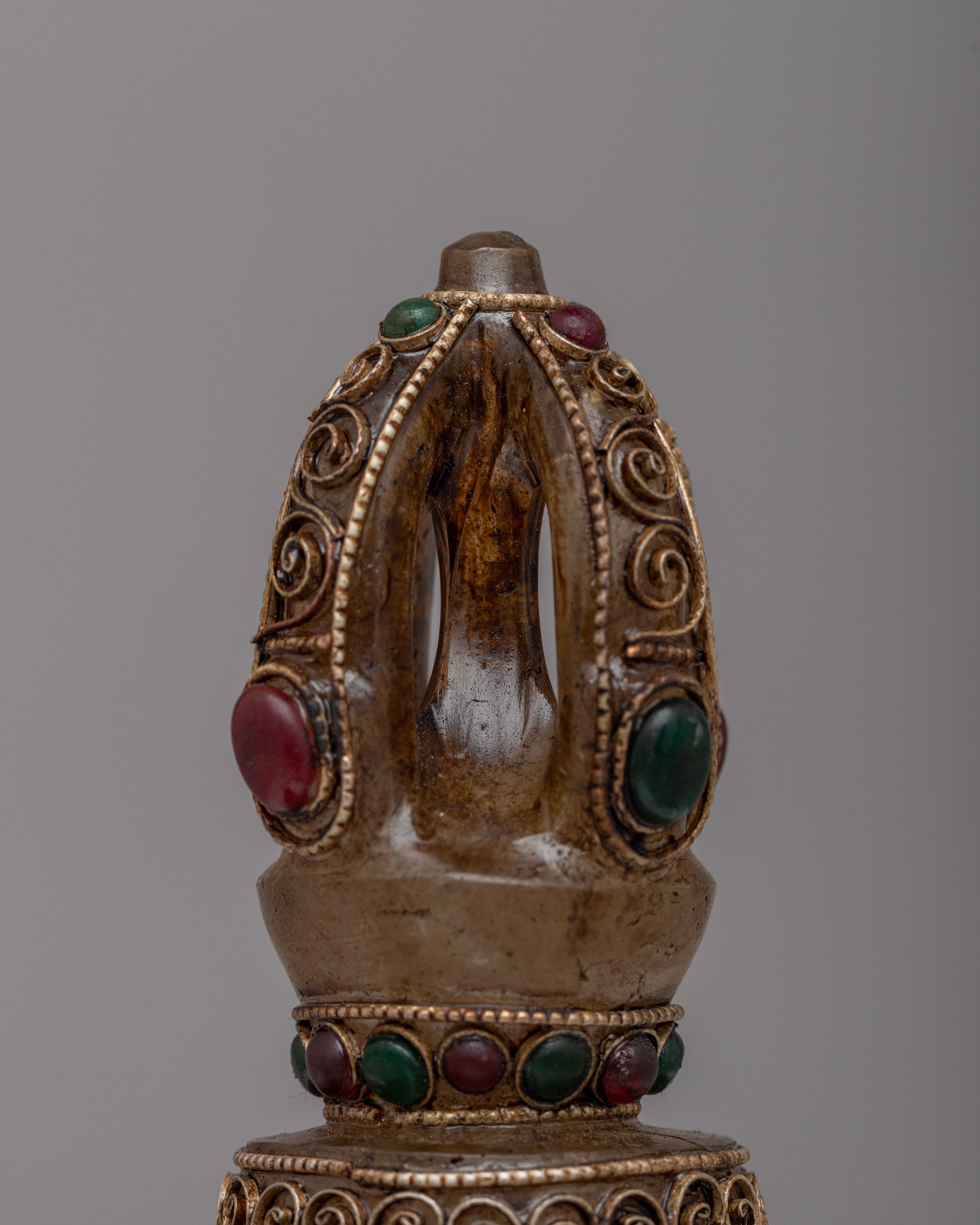 Buddhist Ceremonial Knife | Handcrafted Phurba for Spiritual Ritual