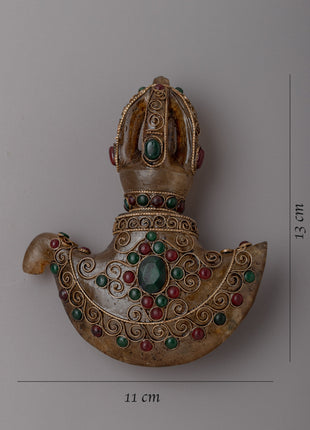 Buddhist Ceremonial Knife | Handcrafted Phurba for Spiritual Ritual