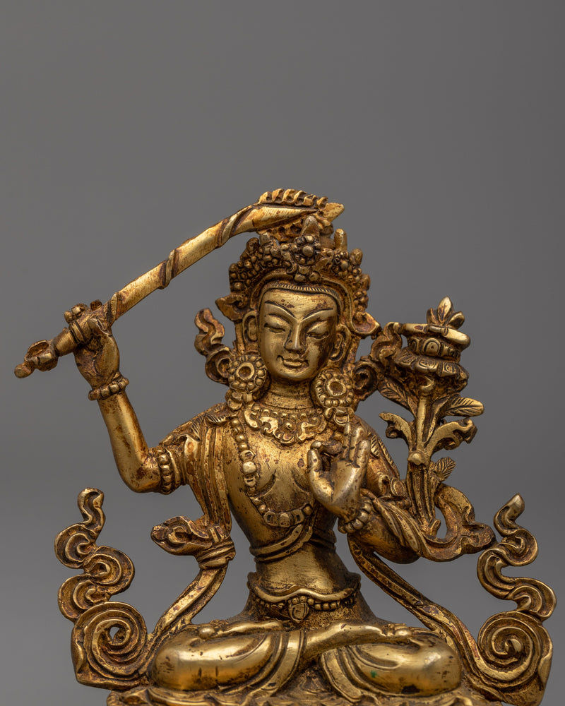 Manjushri Sadhana Statue | Embodying the Enlightened Mind of the Bodhisattva
