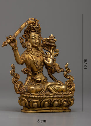 Manjushri Sadhana Statue | Embodying the Enlightened Mind of the Bodhisattva