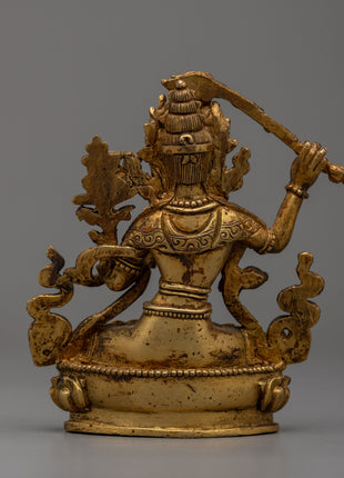 Manjushri Sadhana Statue | Embodying the Enlightened Mind of the Bodhisattva