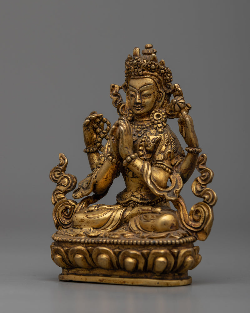 Chenresig Meditation Statue | Enhance Your Meditative Practice with Spiritual Statue