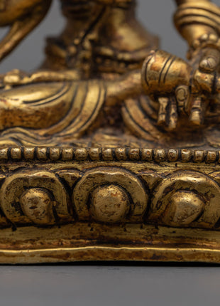 Vajrasattva 100 Syllable Mantra Practice Statue | Purifier of the Soul with Buddhist Statue