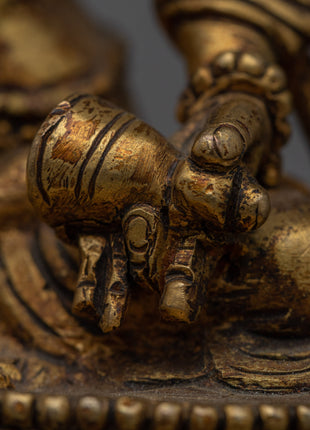 Vajrasattva 100 Syllable Mantra Practice Statue | Purifier of the Soul with Buddhist Statue