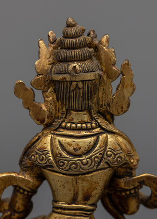 Vajrasattva 100 Syllable Mantra Practice Statue | Purifier of the Soul with Buddhist Statue