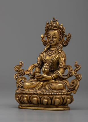 Amitayus Sculpture | Tibetan Buddha Idol for Peace, Meditation & Protection