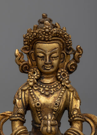 Amitayus Sculpture | Tibetan Buddha Idol for Peace, Meditation & Protection