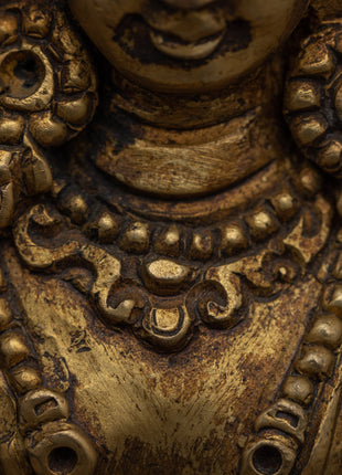 Amitayus Sculpture | Tibetan Buddha Idol for Peace, Meditation & Protection