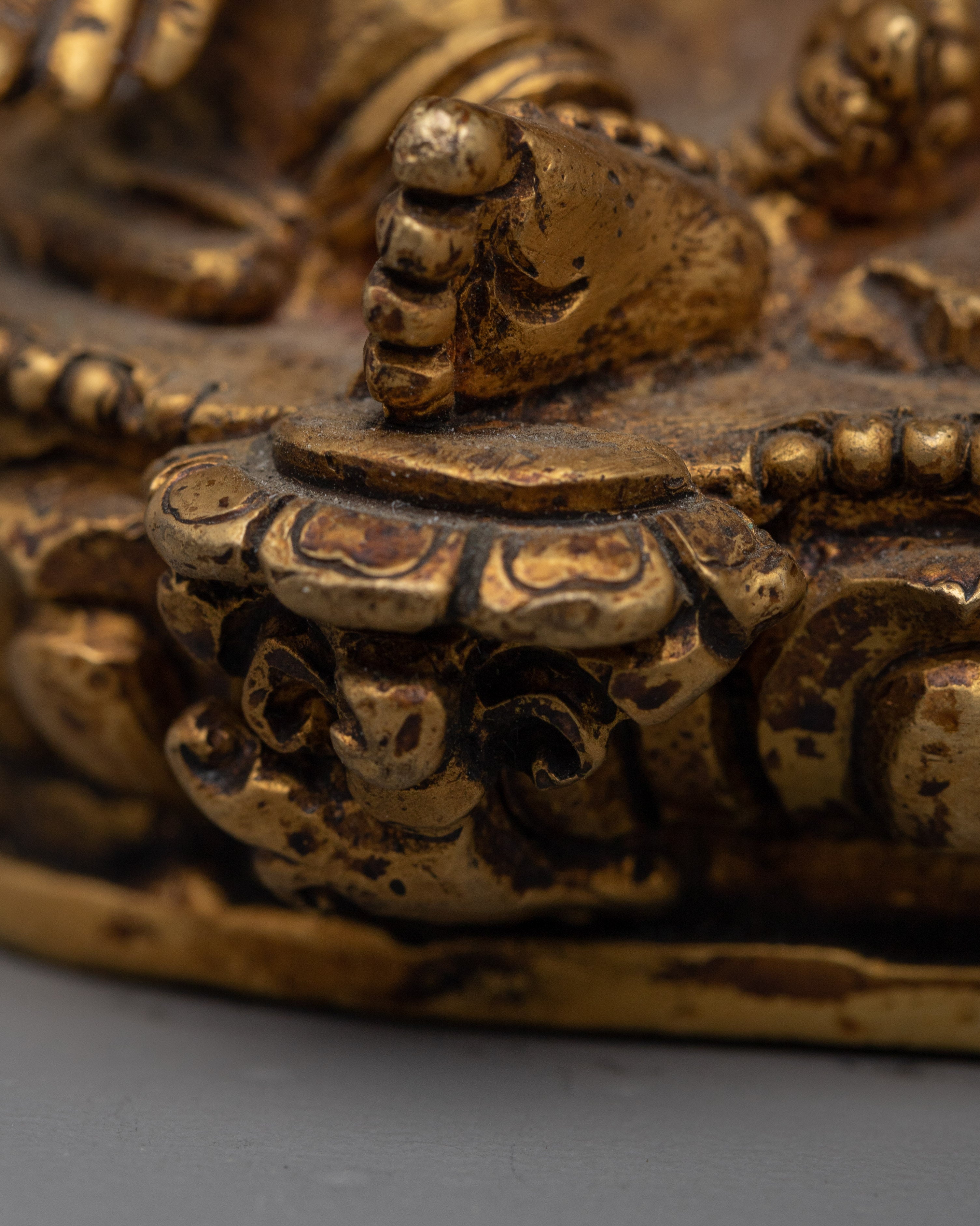 Tibetan Buddhist Green Tara Goddess Statue | Embrace Compassion and Serenity