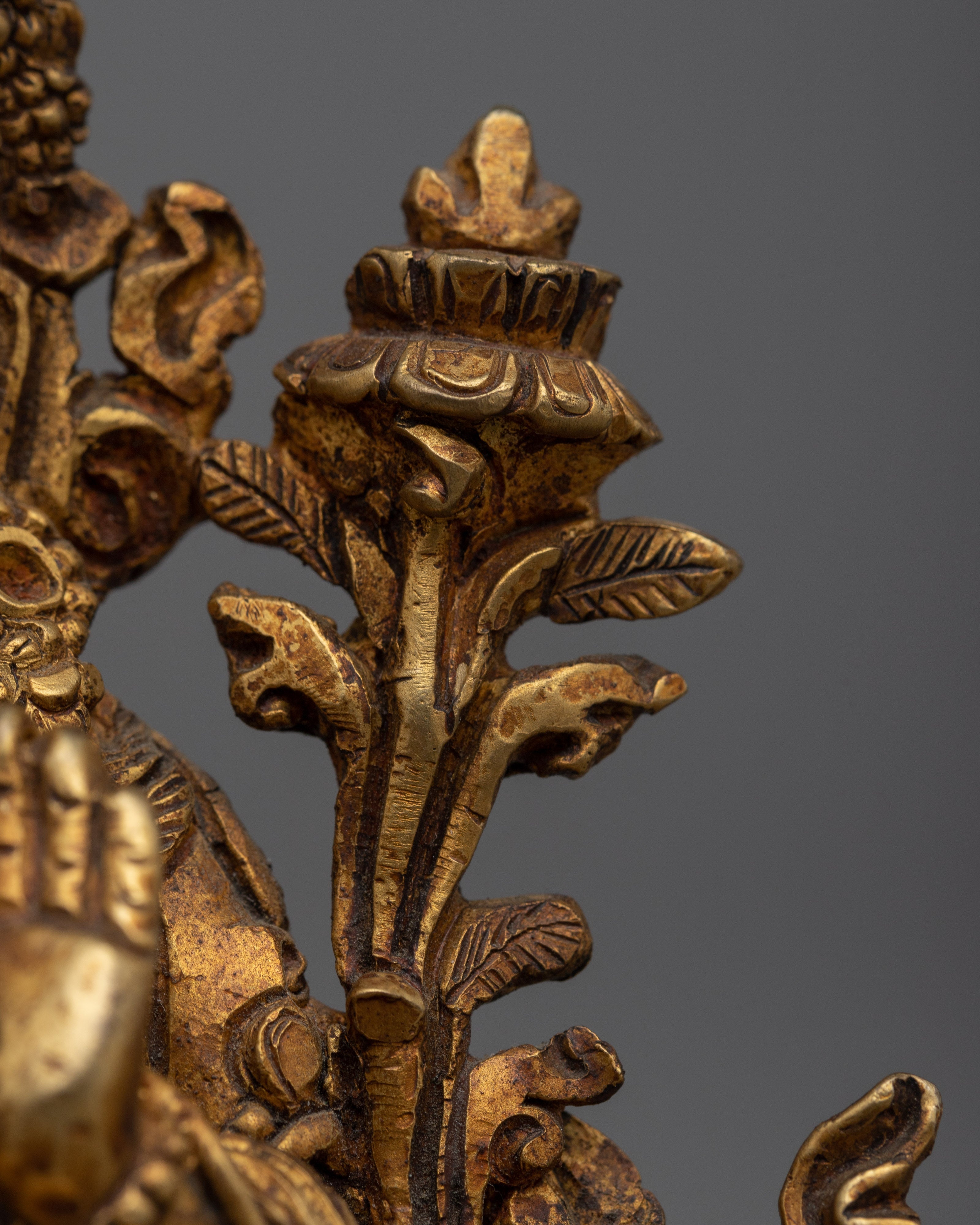Tibetan Buddhist Green Tara Goddess Statue | Embrace Compassion and Serenity