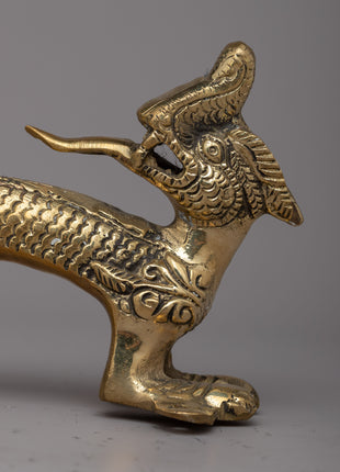 Dragon Brass Door Handles | Experience the Fusion of Myth and Metal in Your Home