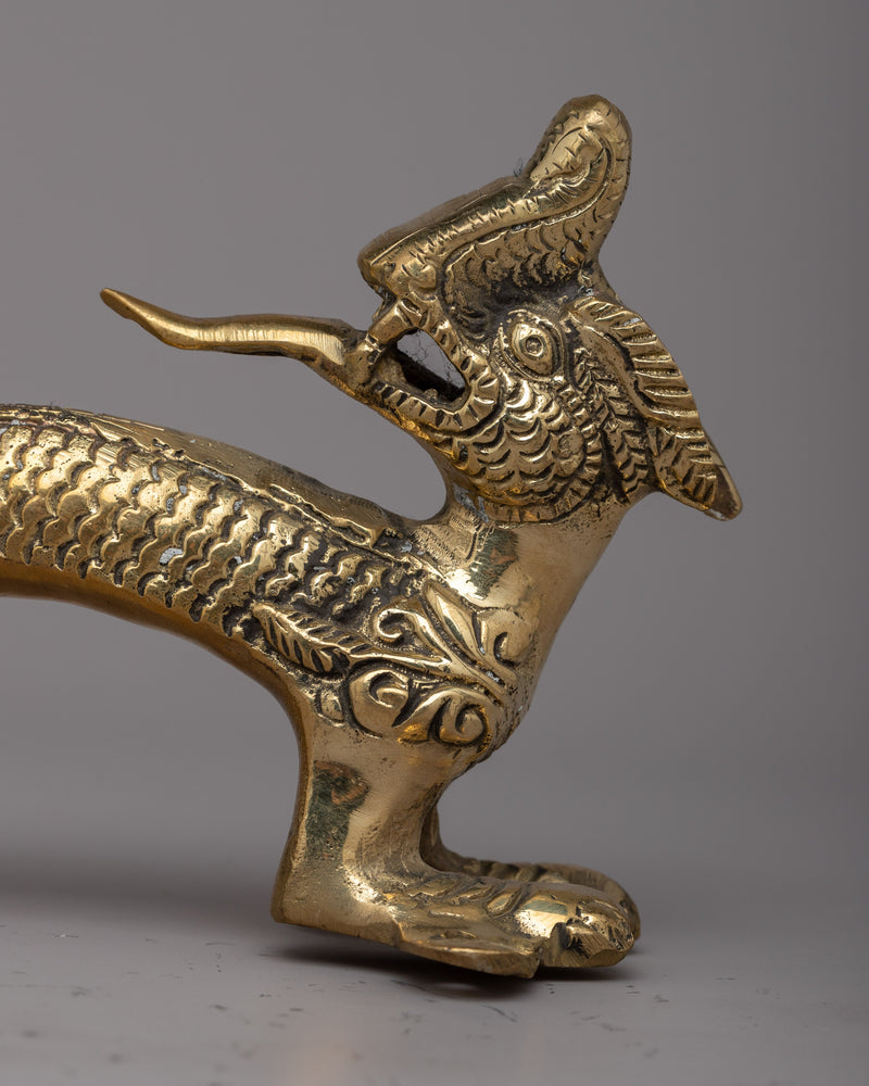 Dragon Brass Door Handles | Experience the Fusion of Myth and Metal in Your Home