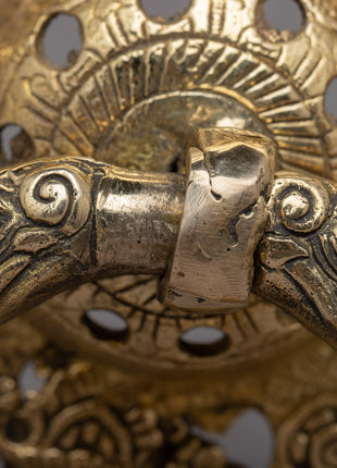 Brass Ring Door Knocker | Adding a Touch of Timeless Elegance to Your Door