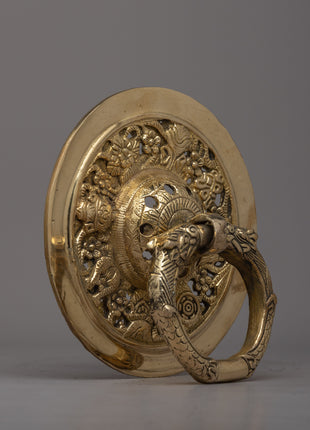 Brass Ring Door Knocker | Adding a Touch of Timeless Elegance to Your Door