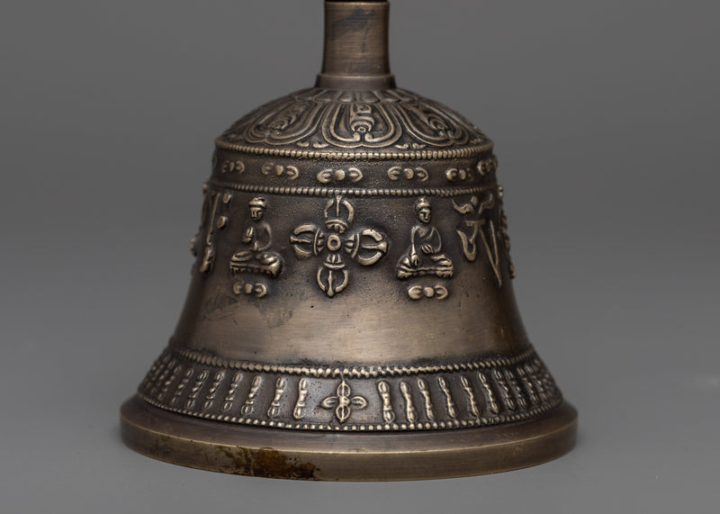 Vajra Bell and Dorje Set | Traditional Tibetan Ritual Tools