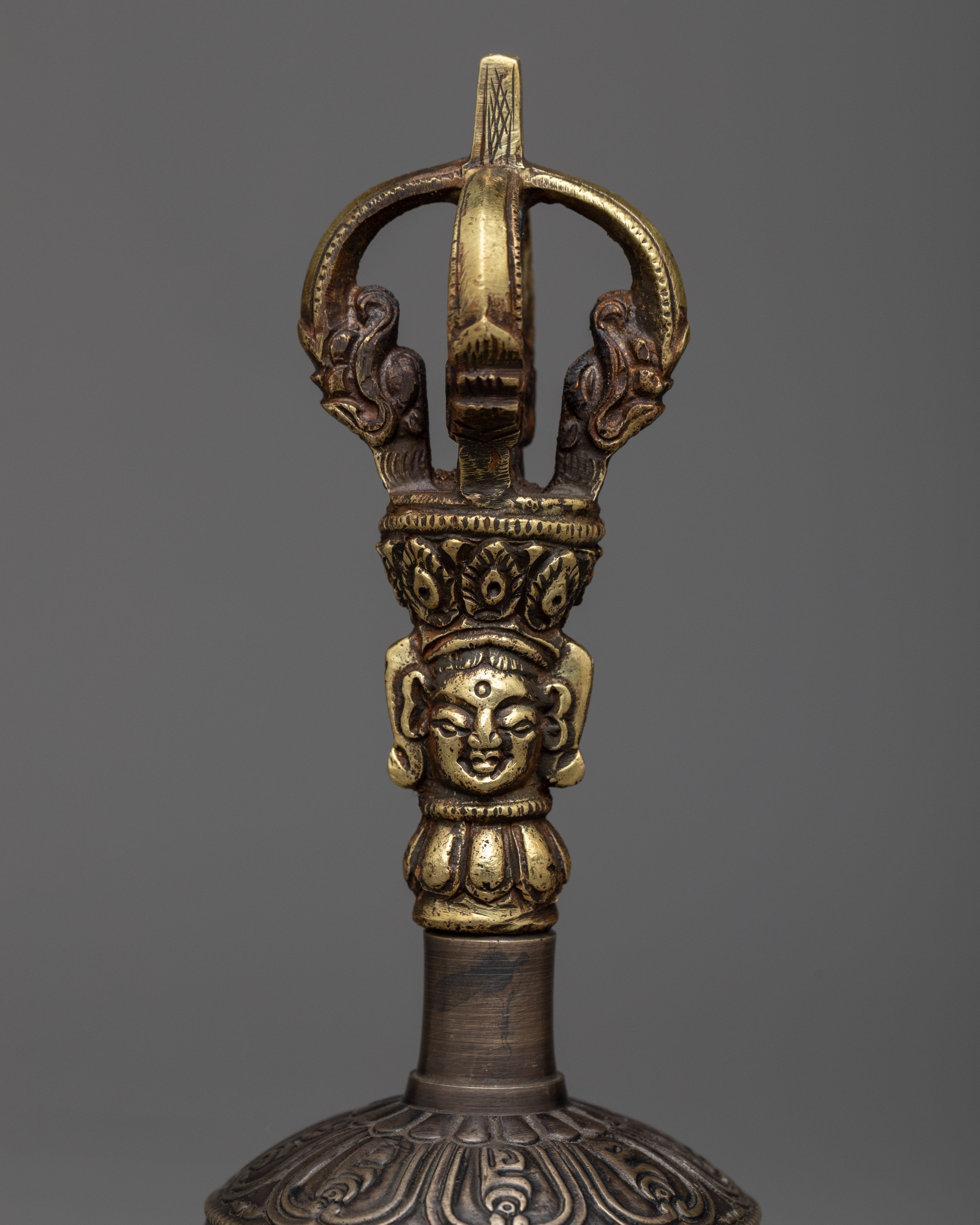 Vajra Bell and Dorje Set | Traditional Tibetan Ritual Tools