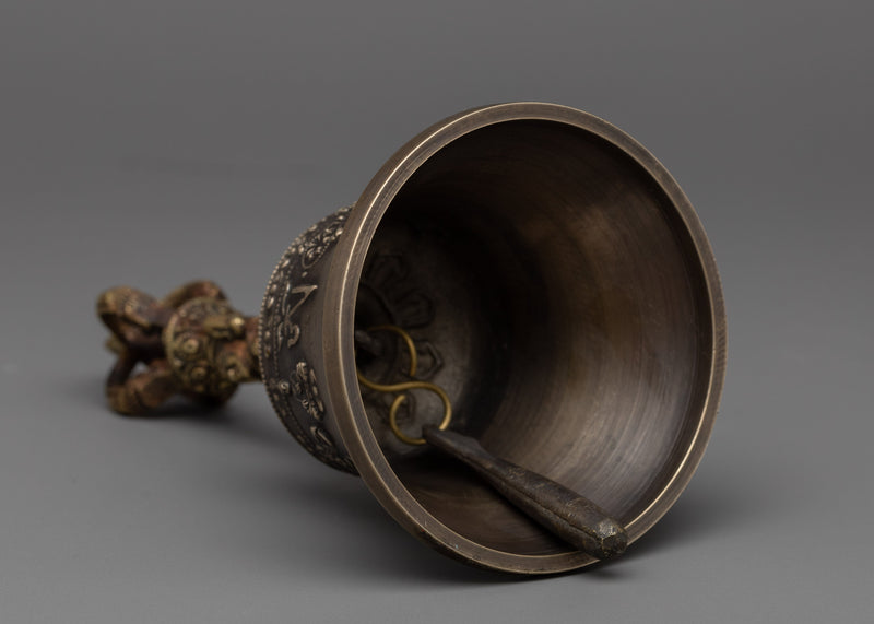 Vajra Bell and Dorje Set | Traditional Tibetan Ritual Tools