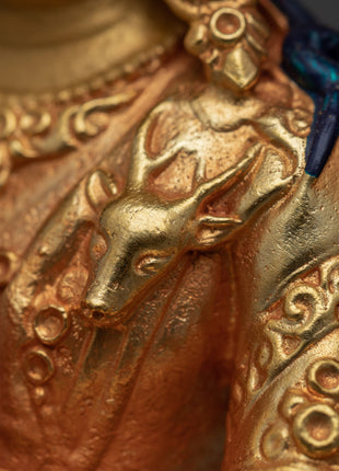 Miniature Chenrezig Statue | Embodiment of Compassion