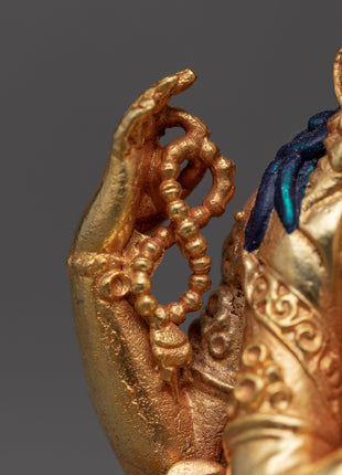 Miniature Chenrezig Statue | Embodiment of Compassion
