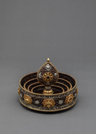 Ritual Offering Mandala Set | Tibetan Buddhist Altar |