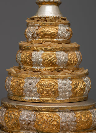 Tibetan Mandala Offering Set | Elevate Your Meditation Experience