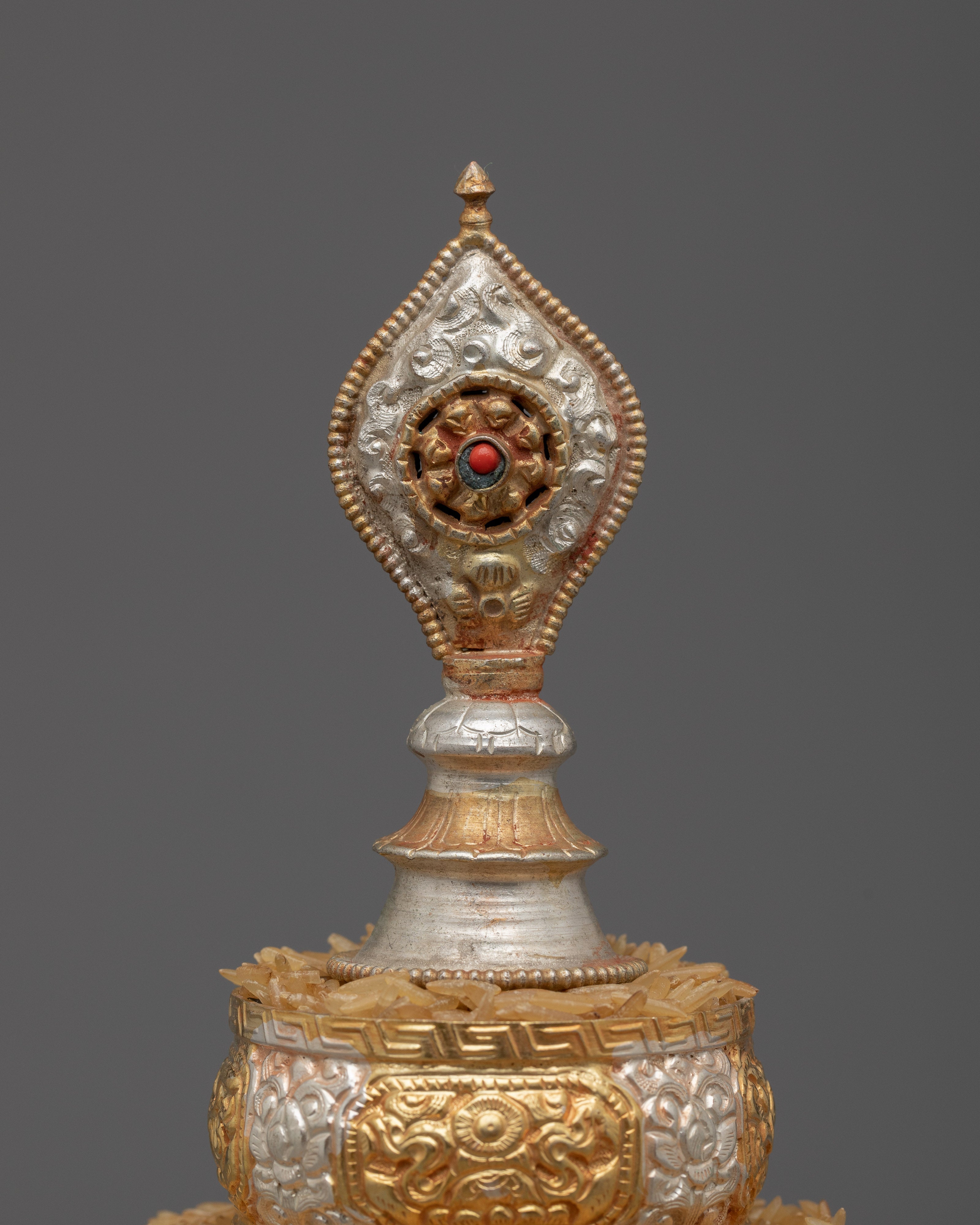 Mandala Silver Set | Enhance Your Spiritual Practice with Mandala Set