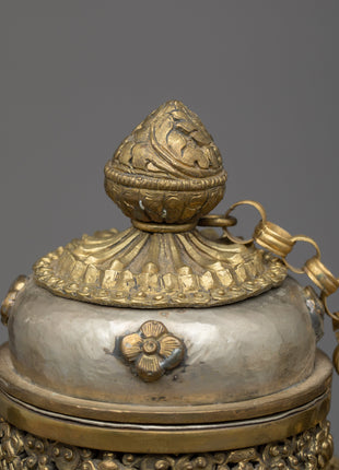 White Metal Tea Pot | Elevate Your Tea Time Experience