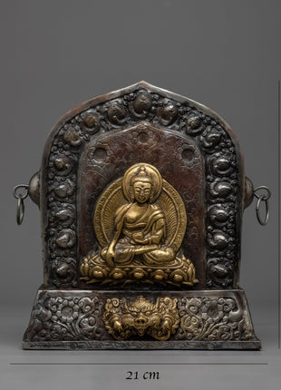 Shakyamuni Buddha Ghau Box | Carry Divine Blessings with You