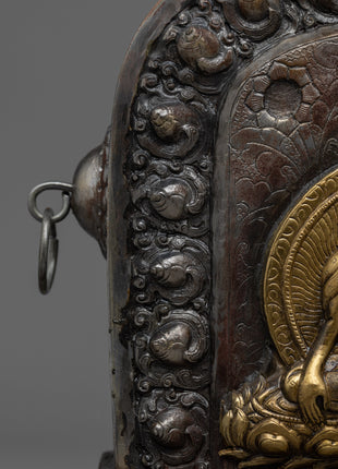 Shakyamuni Buddha Ghau Box | Carry Divine Blessings with You