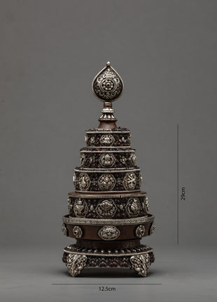 Fine Detailed Mandala Set | Zen Buddhist Objects and Symbols | Ritual Items