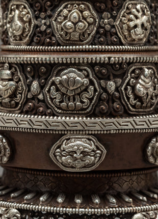Fine Detailed Mandala Set | Zen Buddhist Objects and Symbols | Ritual Items