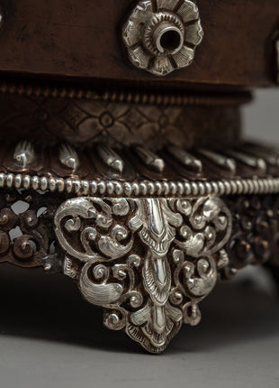 Fine Detailed Mandala Set | Zen Buddhist Objects and Symbols | Ritual Items