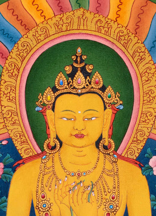 Maitreya Future Buddha Thangka | Tibetan Buddhist Painting | Himalayan Art