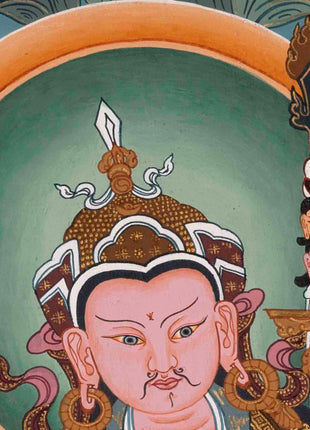 Padmasambhava Guru | Buddhist Thangka | Religious Wall Decors