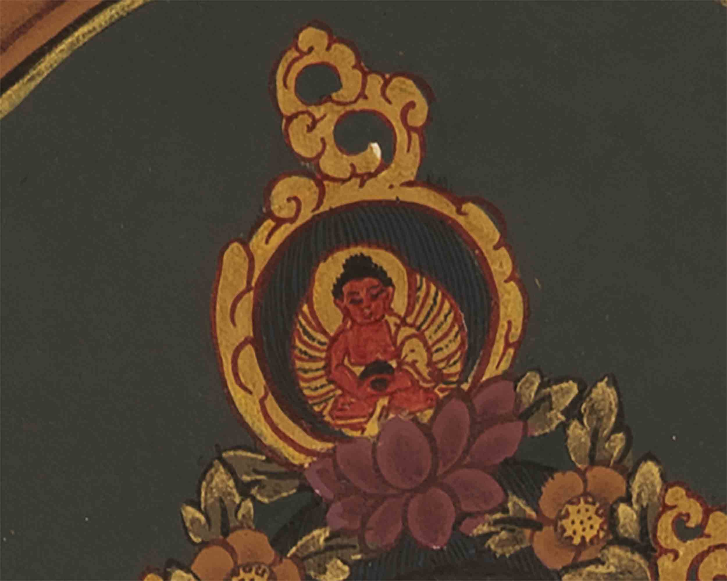White Tara Thangka | Buddhist Wall Hanging Painting