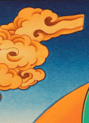 Samantabhadra Buddha Thangka | Wall Hanging Art