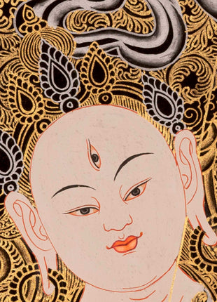 Bodhisattva White Tara | Tibetan Thangka Painting