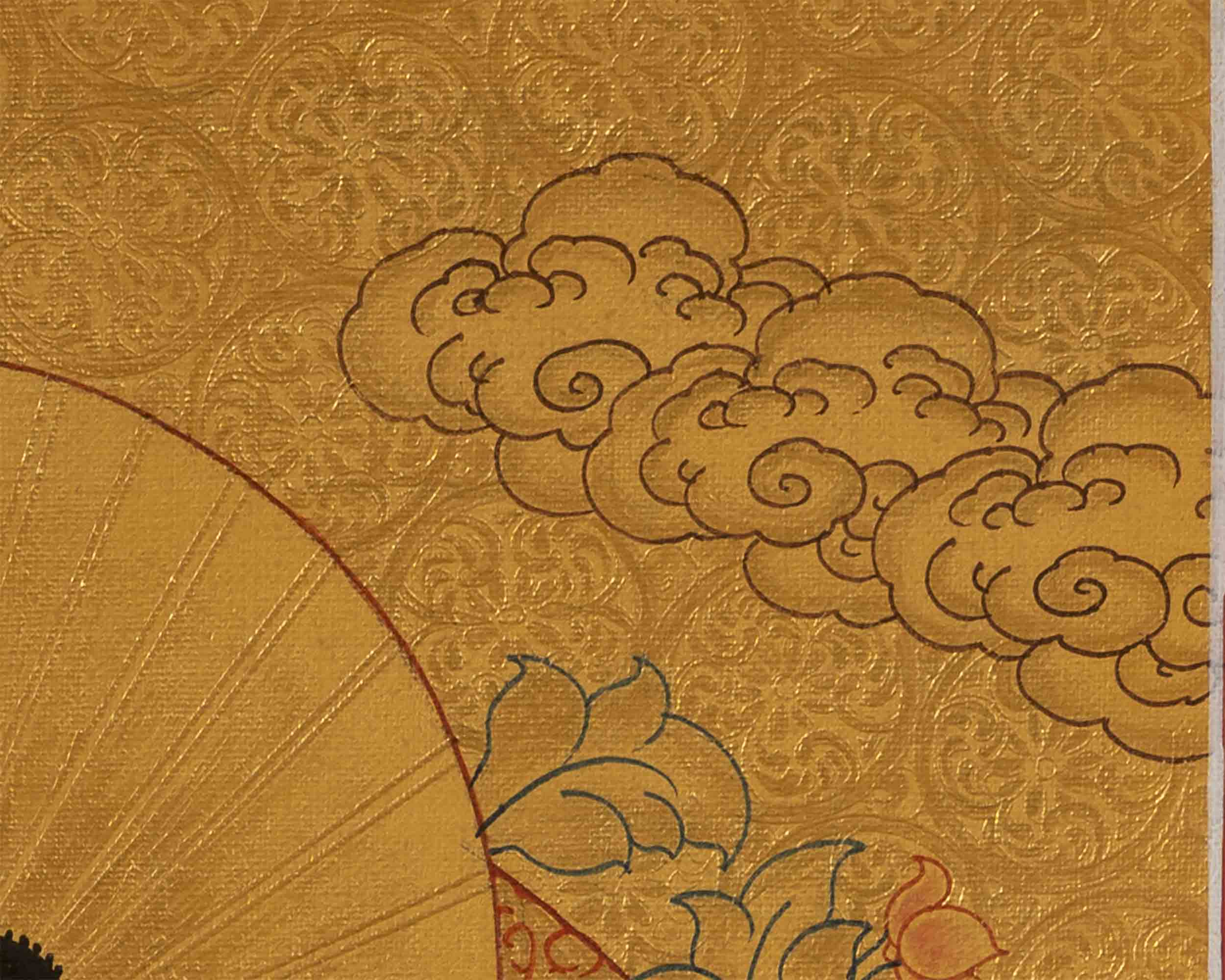 Small Size Samantabhadra | Wall Hanging Thangka