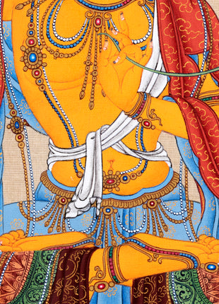 Manjushri, Manjushree Thangka, Tibetan Thangka Painting