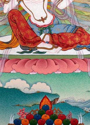 Sukhasiddhi Thangka | Dakini of Magical Illusion