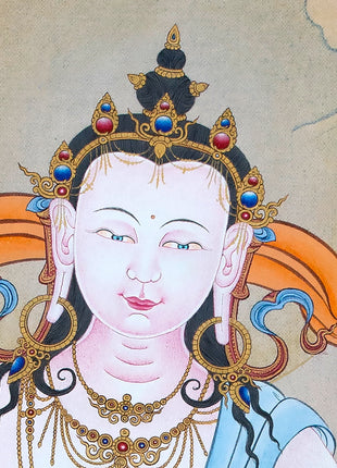 Vajrasattva Thangka| Tibetan Buddhist Art