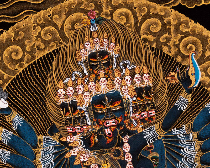 Hevajra Tantra Thangka | Sacred Art for Daily Practice