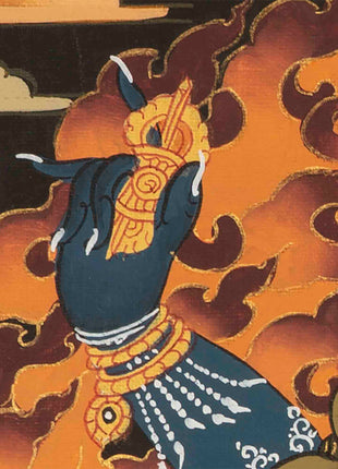 Tibetan Vajrapani Thangka |  Wall Decorations