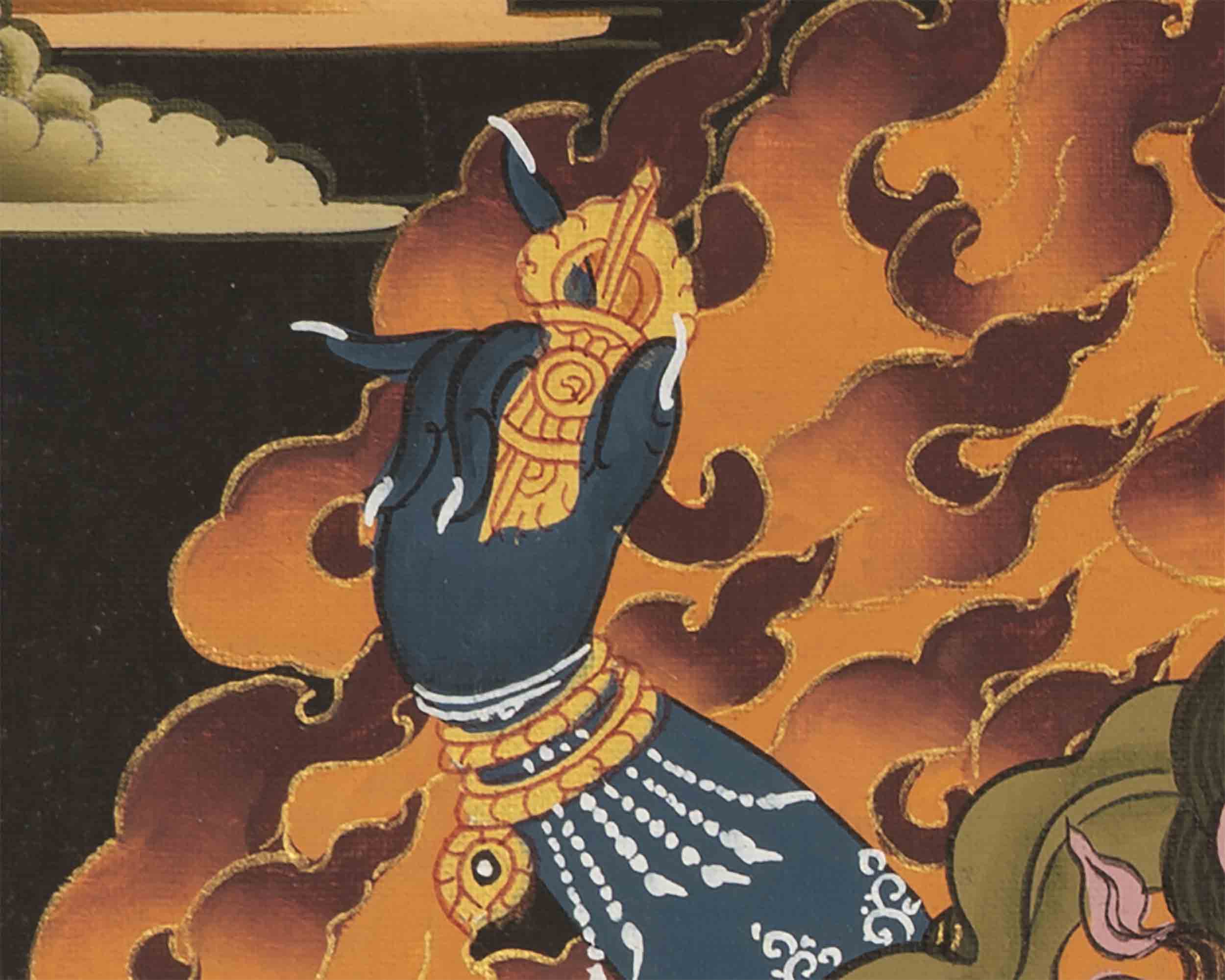 Tibetan Vajrapani Thangka |  Wall Decorations