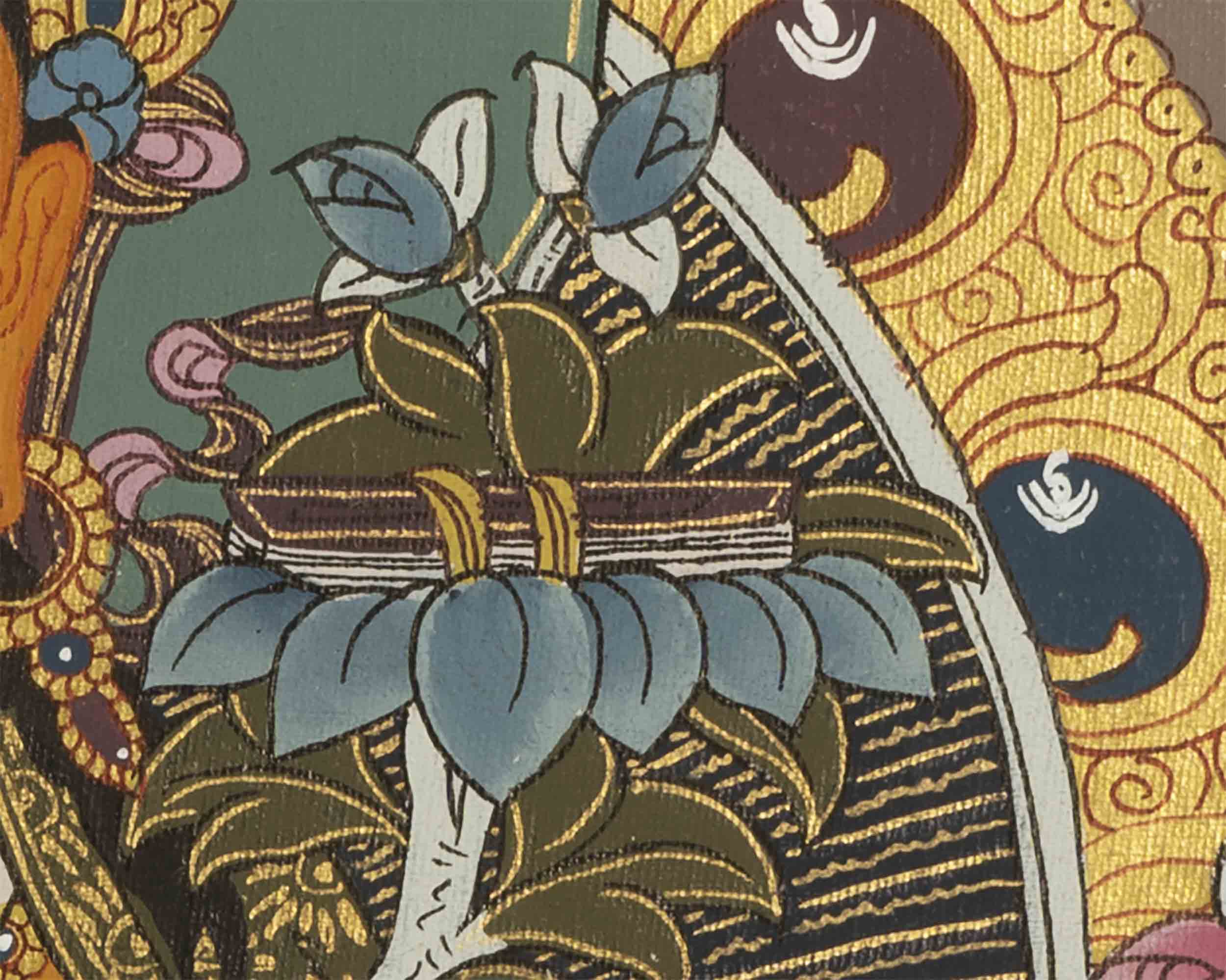 Manjushree Thangka Art | HandPainted Buddhist Art