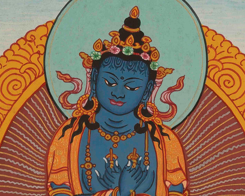 Vajradhara Dorje Chang Thangka | Tibetan Buddhist Thangka Painting
